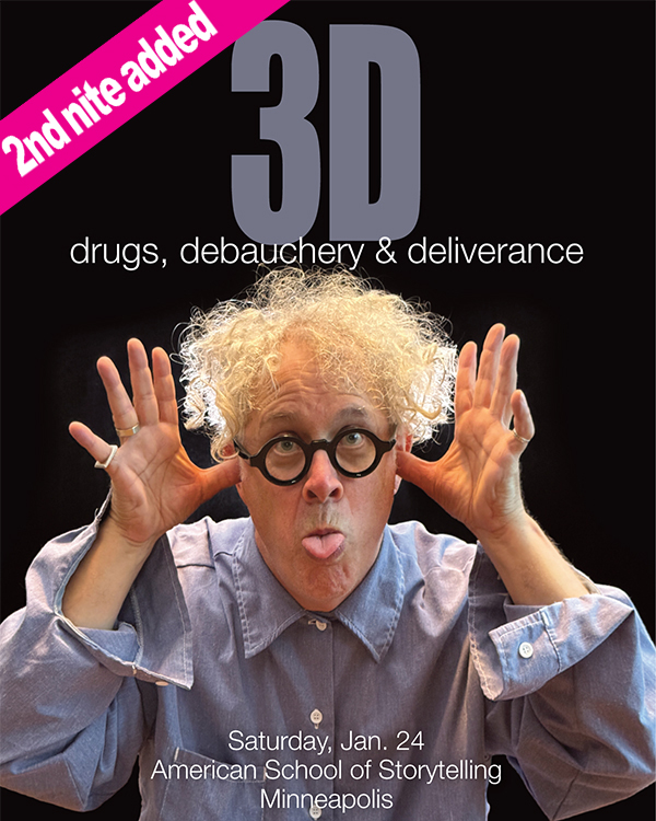 3D: stories of checkered youth, middle & old age